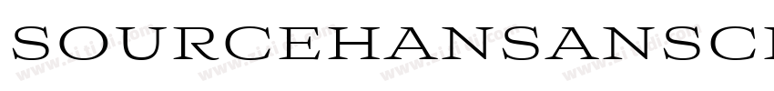 sourcehansanscn re字体转换